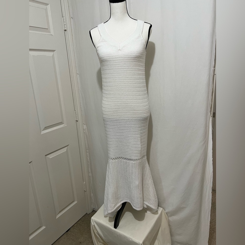 Scoop Women's Sleeveless Crochet Dress